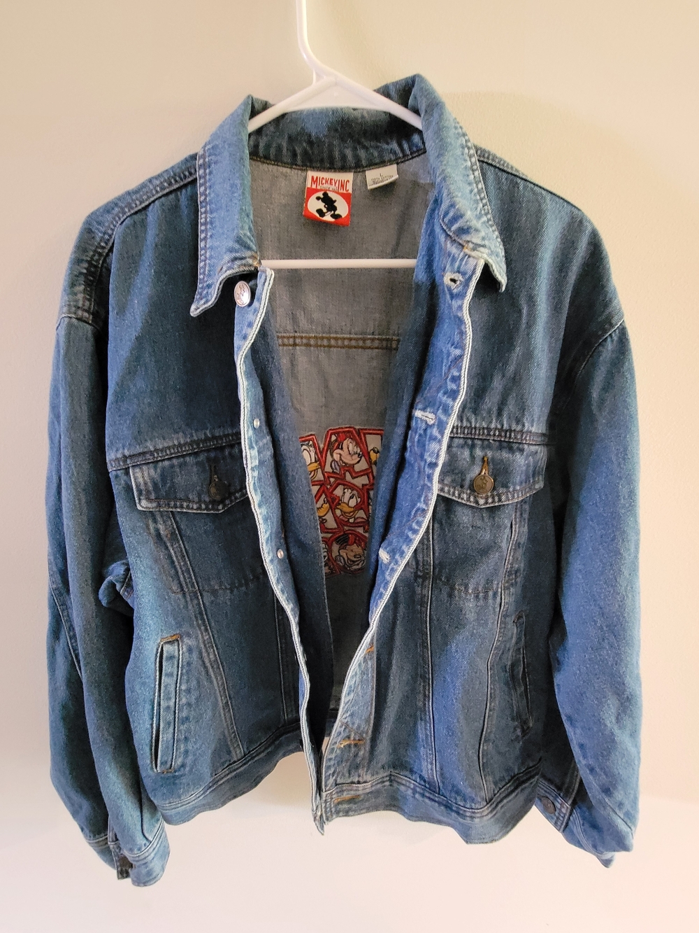 Mickey Inc. Men's Blue Denim Jacket